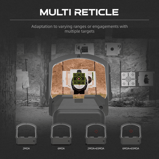 Multi Reticle Frenzy Red Dot