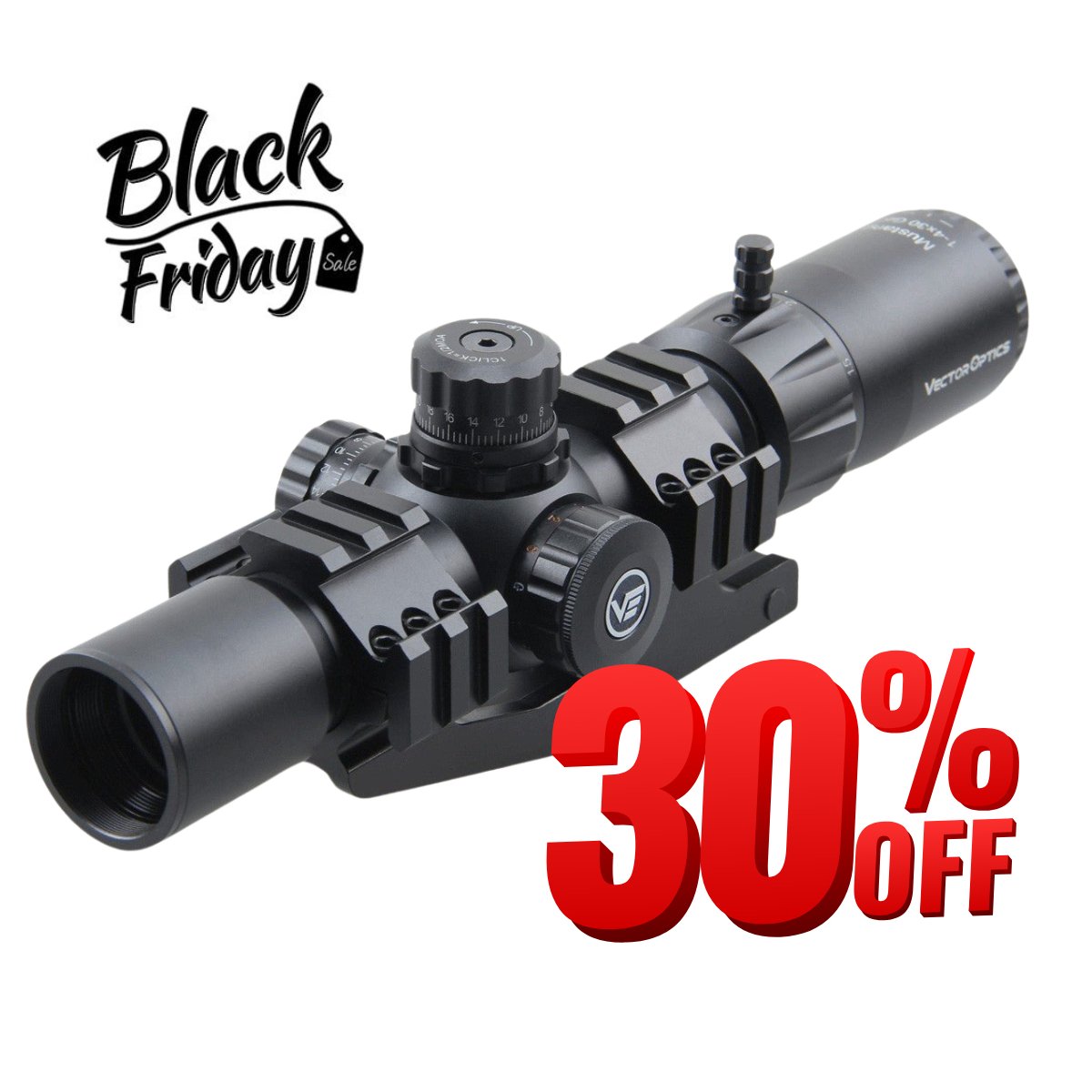 Mustang 1-4x30 SFP LPVO AR15 Riflescope I Vector Optics - Vector Optics US  Online Store