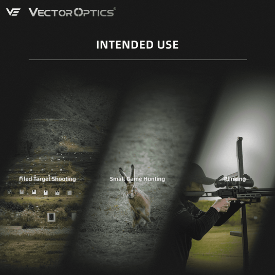 Small Game Hunting | Veyron GenII 6-24x44 HD CTR HPVO FFP Rifle Scope (SCFF-74)