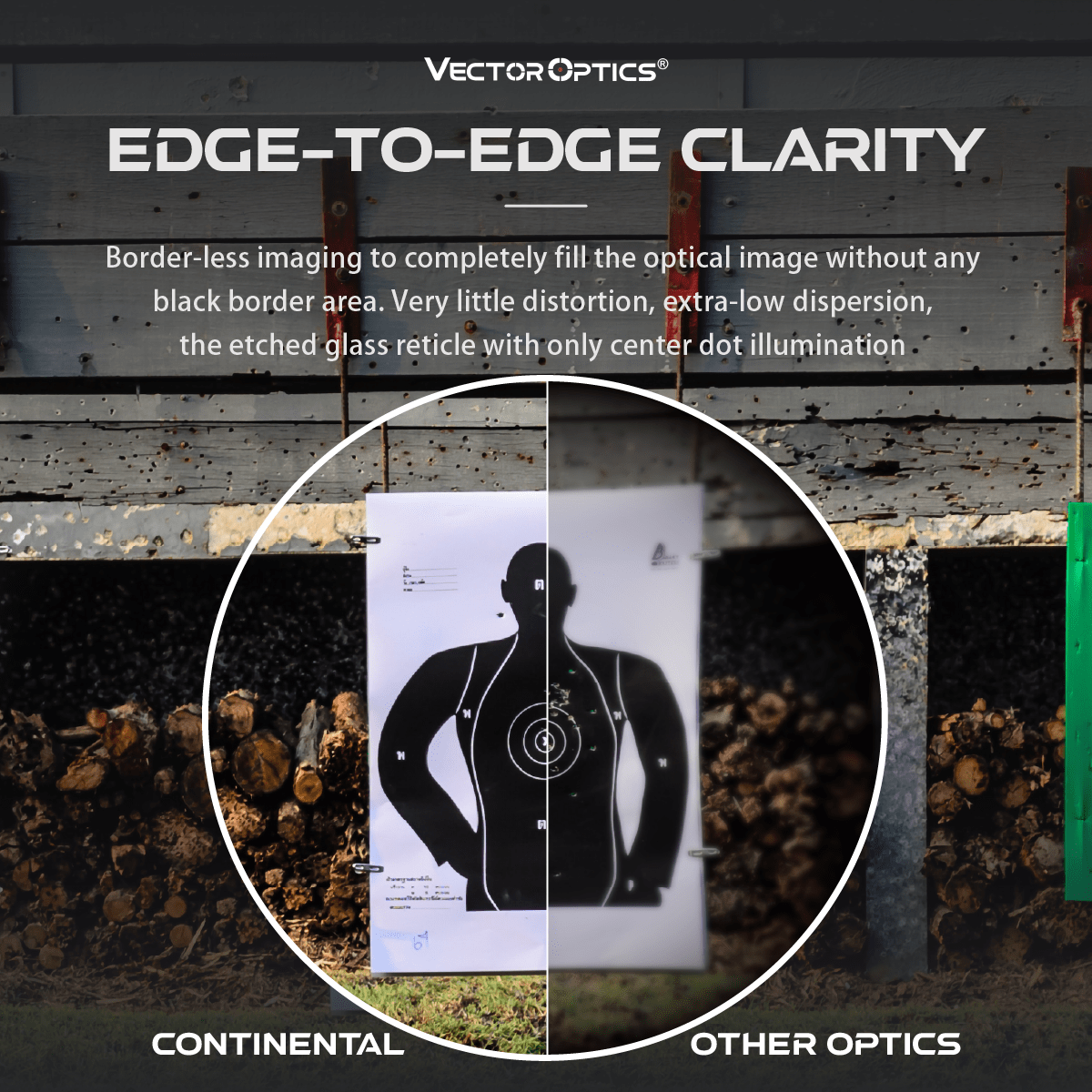 AR15 | Continental x8 1-8x24i SFP LPVO ED Fiber Hunting Rifle Scope (SCOC-51) | Small Game Hunting