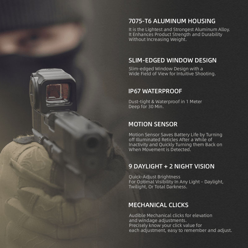 Load image into Gallery viewer, IP67 waterproof red dot
