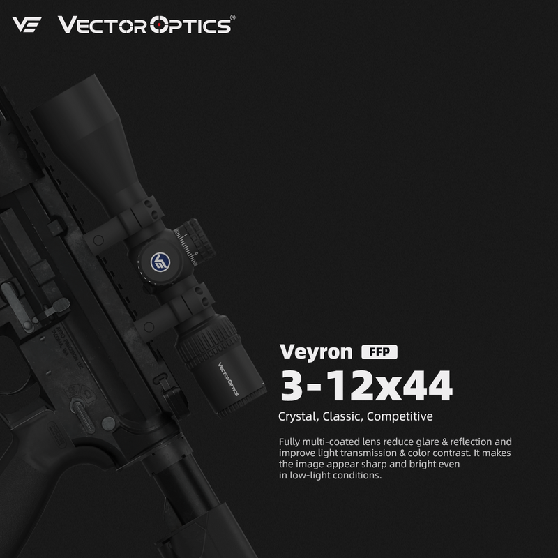 Load image into Gallery viewer, For AR15 / M4 | Veyron 3-12x44 MPVO FFP Air Rifle Scope (SCFF-21)
