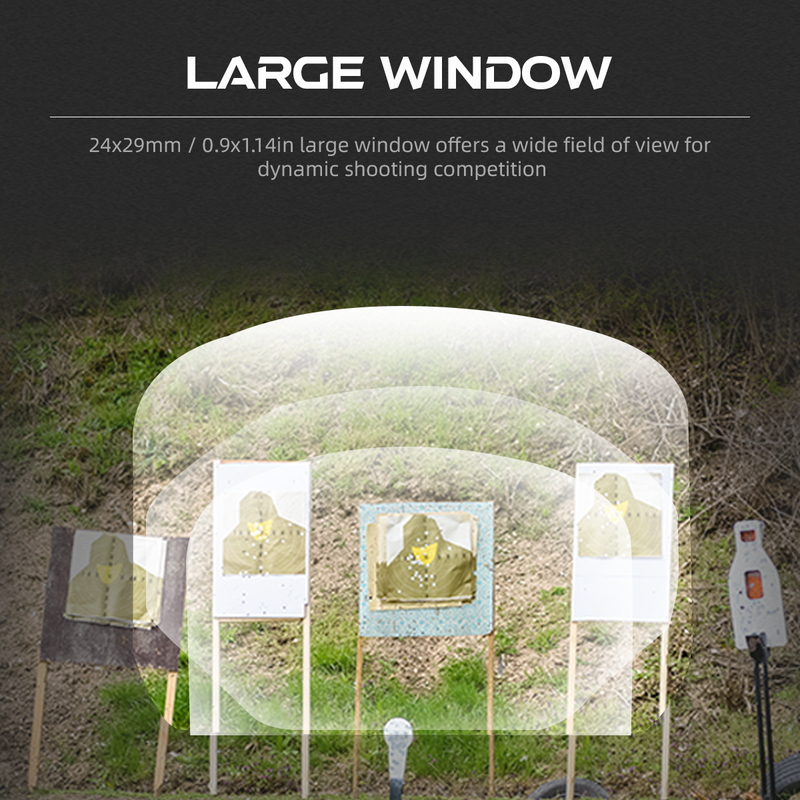 Load image into Gallery viewer, For GLOCK® 43X/48 | Frenzy FLEX 24x29 Large Window 6MOA MGT IPSC Red Dot Sight (SCRD-77) | for Pistol
