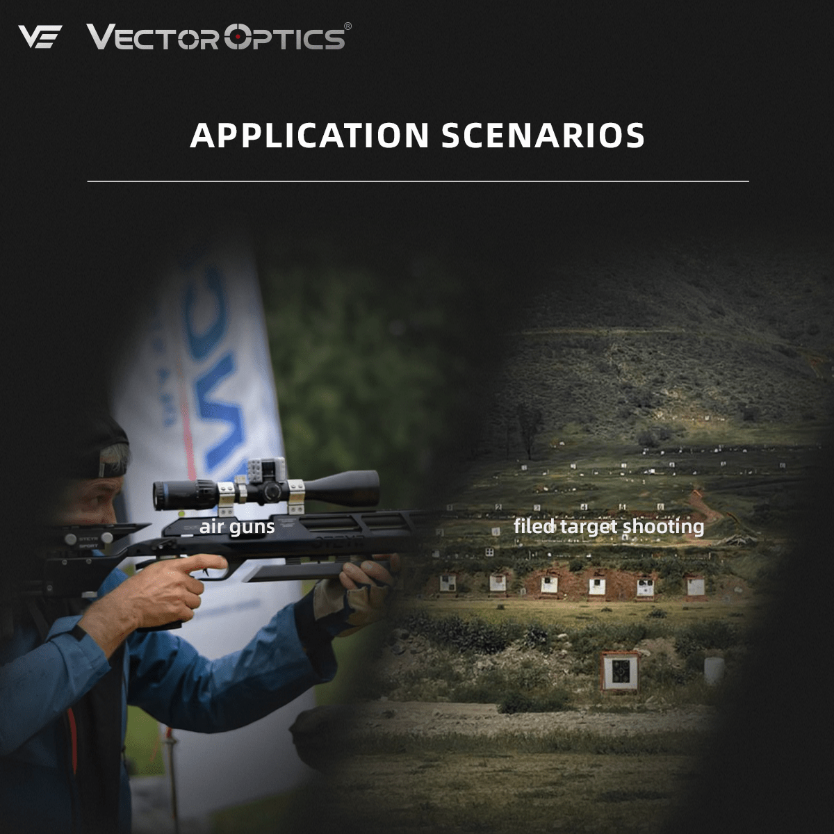 Field Target Shooting | Veyron 4-16x44IR MPVO FFP Break Barrel Air Rifle Scope (SCFF-38)