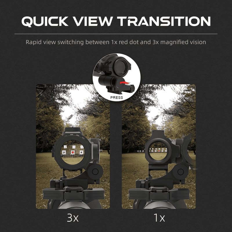 Load image into Gallery viewer, Red Dot Magnifier | Maverick-III 3x22 MIL
