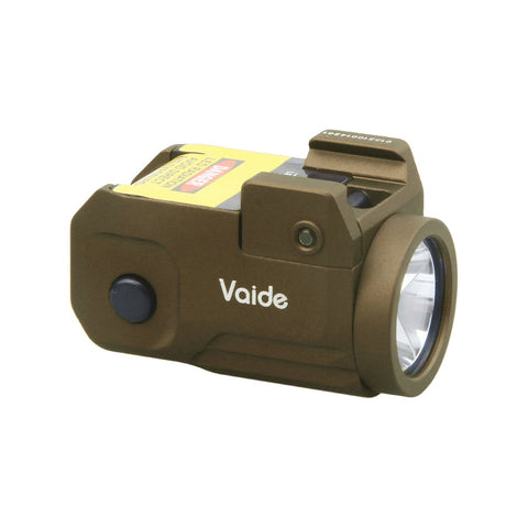 Vaide Scrapper Subcompact Pistol Flashlight FDE