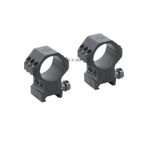 X-ACCU 30mm Adjustable Elevation Picatinny Rings