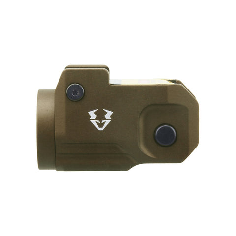 Vaide Scrapper Subcompact Pistol Flashlight FDE