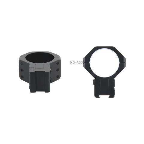 X-ACCU 34mm Adjustable Elevation Dovetail Rings