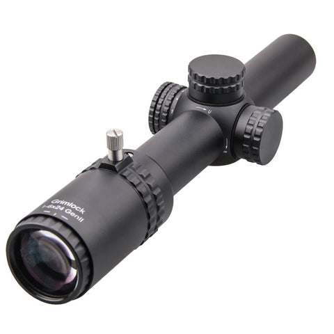 IPSC Reticle LPVO | Grimlock 1-6x24 SFP GenII Rifle Scope