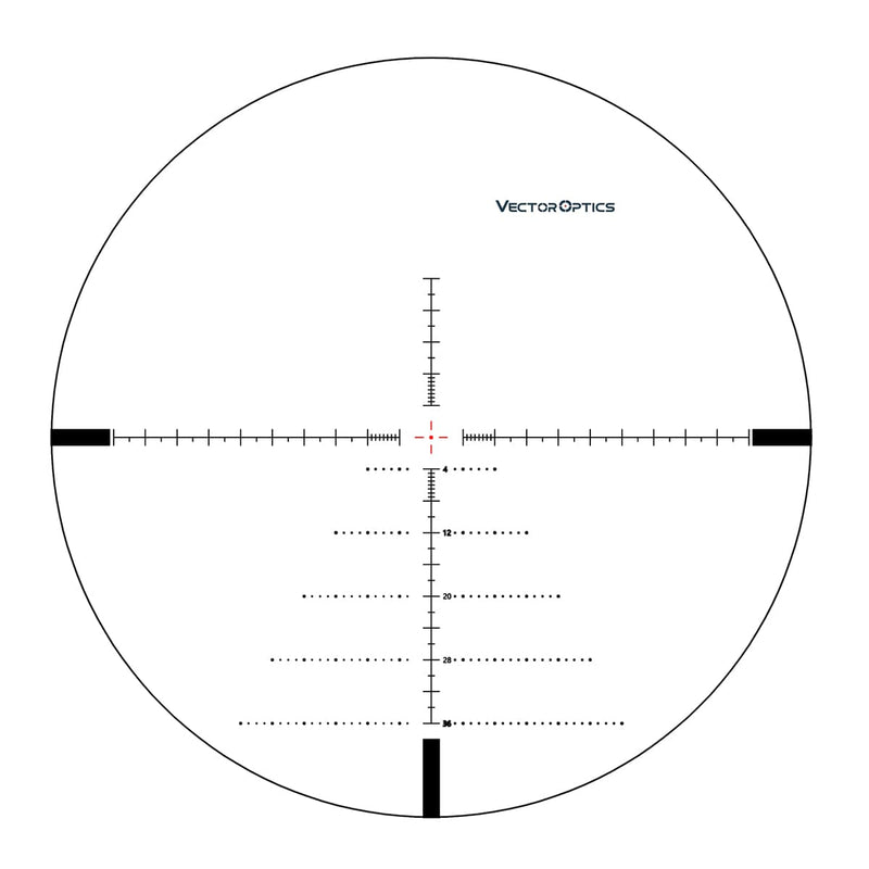Tourex 4-16x44FFP Riflescope Front