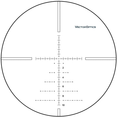 Vector Optics Gen2 Paragon 6-30x56 Hunting Riflescope Tactical Optic Scope 1/10 MIL 90% Light Long Range Precise Shooting .338