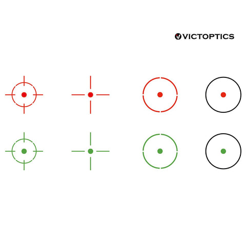 Victoptics IPM 1x23x34 Red Dot