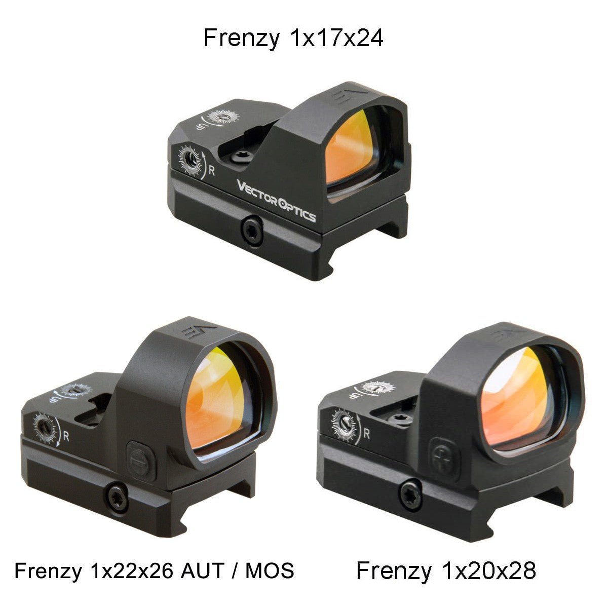 Vector Optics Frenzy-X 1x22x26 MOS Pistol Red Dot Sight SCRD-36 