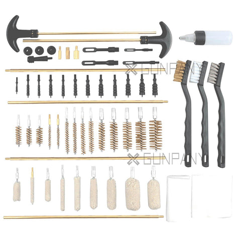 Gunpany Universal Gun Cleaning Kit (62 Pieces）