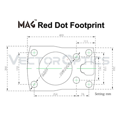 Frenzy-S 1x17x24 MIC Red Dot Sight FDE - Vector Optics Online Store