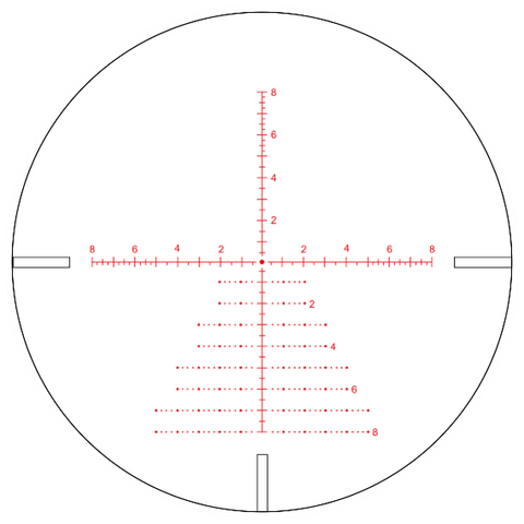 Continental x8 2-16x44 SFP Tactical Scope ED