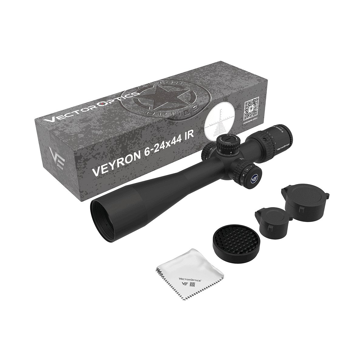 Field Target | Veyron 6-24x44IR SFP Rifle HPVO Scope (SCOL-49) | for AR15 / M4