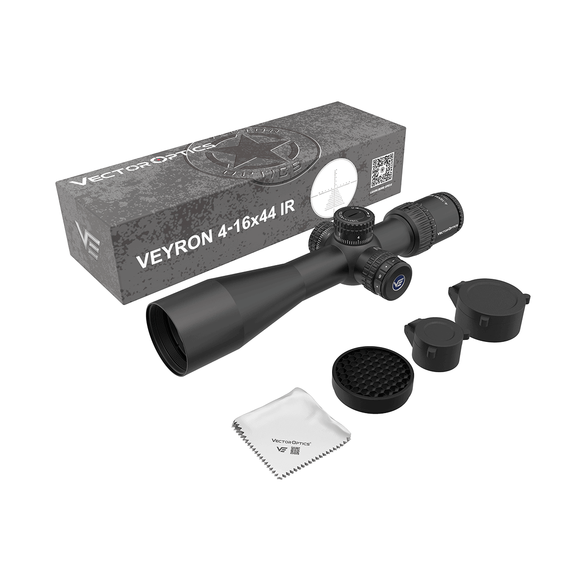 Field Target | Veyron 4-16x44IR MPVO SFP Rifle Scope (SCOL-48) | for AR15 / M4