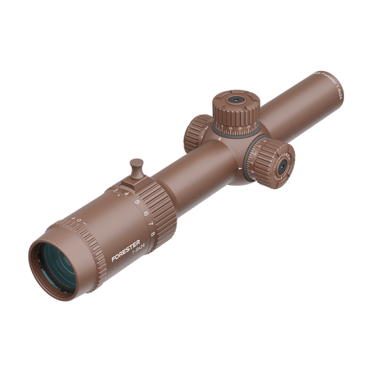 Varmint Hunting | Forester 1-8x24 SFP&FDE Rifle Scope (SCOC-38 Varmint Hunting | Forester 1-8x24 SFP&FDE Rifle Scope (SCOC-38