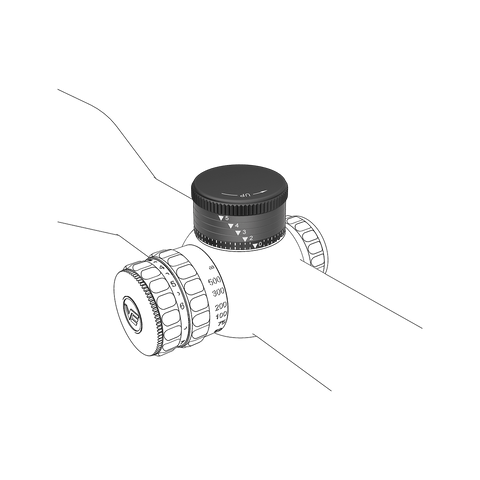 Continental Hunting Scope Ballistic Turret