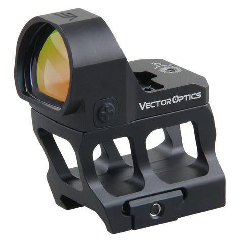 Frenzy 1x22x26 red dot sight w/ MOJ Red Dot Sight Cantilever Picatinny Riser Mount  (SCRD-36/SCRD-37)