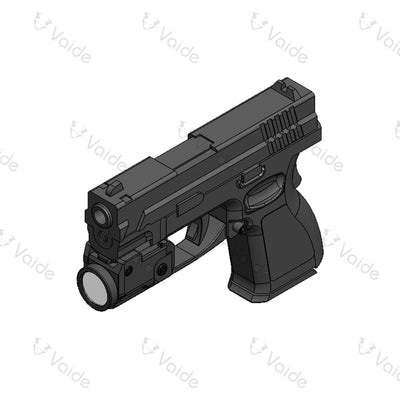 Vaide Scrapper Subcompact Pistol Flashlight - Vector Optics Online Store