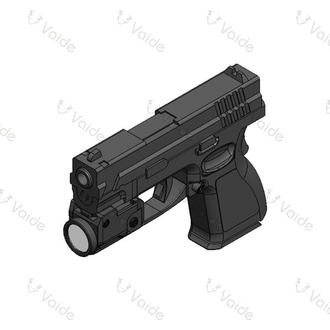 Vaide Scrapper Subcompact Pistol Flashlight