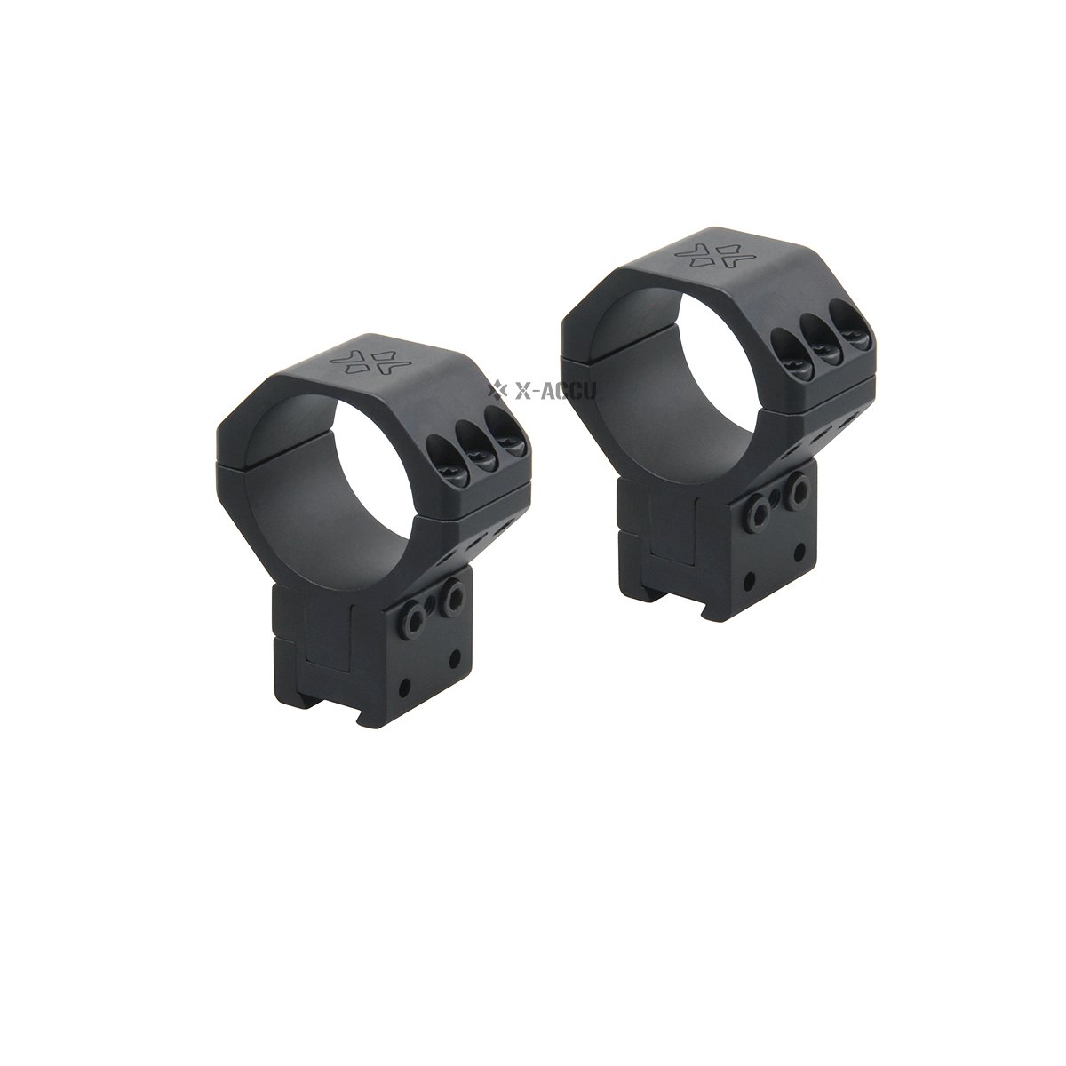 Get High Quality 6 Bolts X-ACCU Scopes Rings with the Lowest Price 