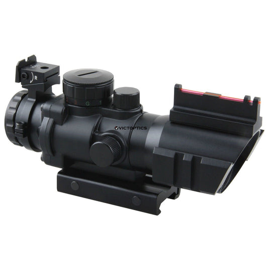 Victoptics C1 Fiber Sight 4x32 Prism Riflescope - Vector Optics Online Store
