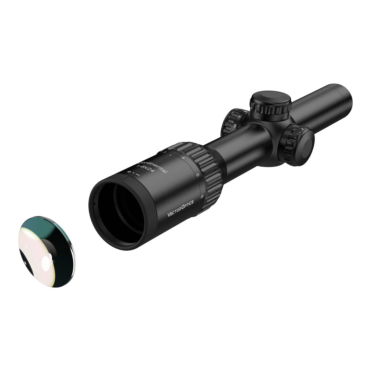 1-6x LPVO | Continental 1-6x24 SFP Precision Rifle Scope .308 (SCOC-23) | AR-15