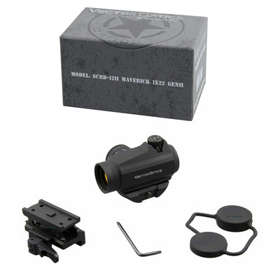 red dot sight used with nagnifier