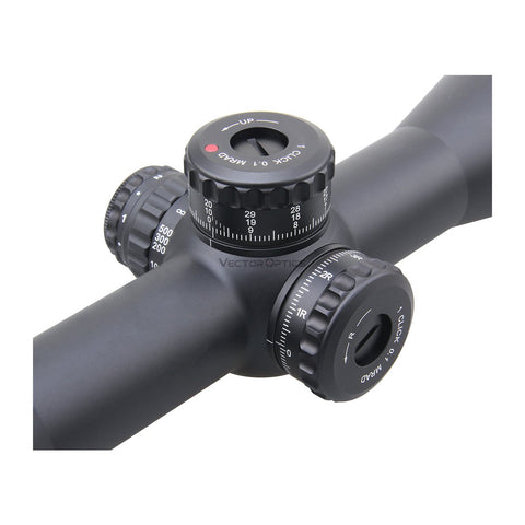 34mm Continental x6 4-24x56 MBR FFP Riflescope Ranging