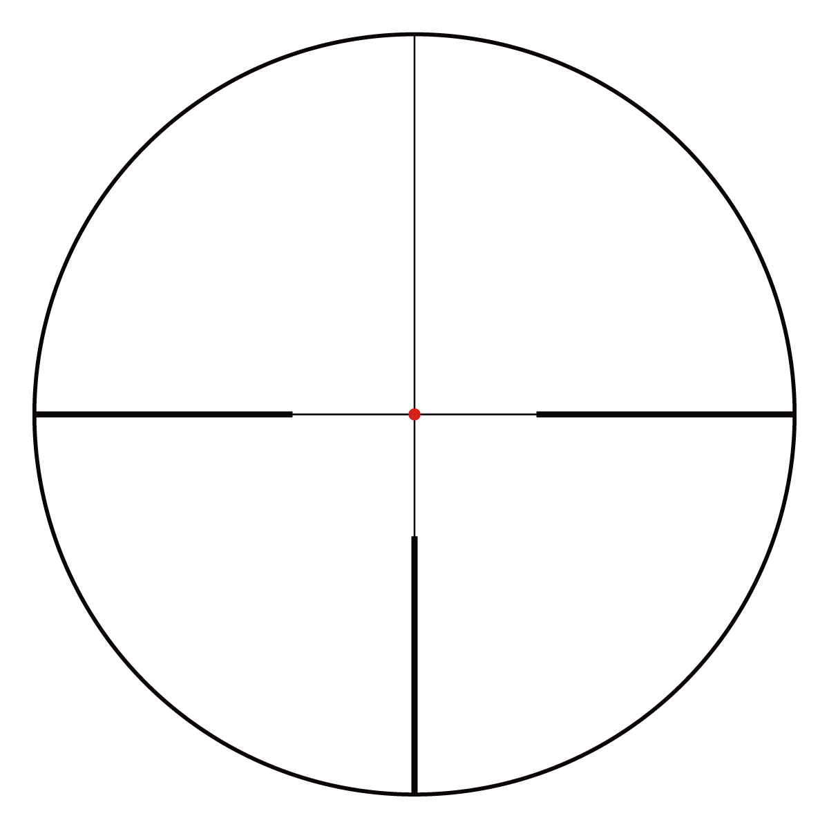 Constantine 1-10x24 Fiber Dot Reticle - Vector Optics Online Store