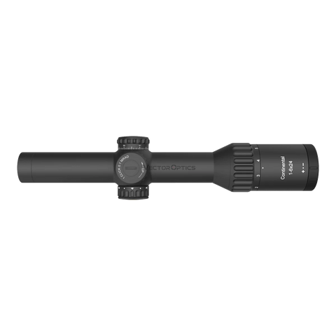 【704 Tactical】 Continental 1-6x24i Fiber Tactical Riflescope