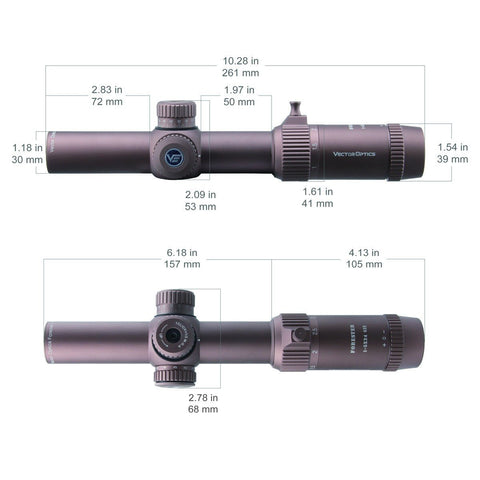 Forester 1-5x24SFP GenII FDE