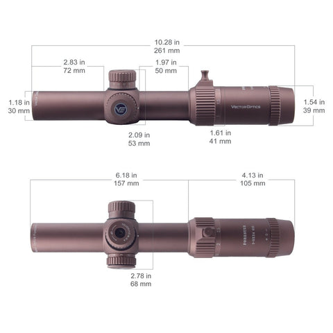 Forester 1-5x24SFP GenII FDE