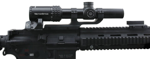 MGT Red Dot Sight Offset Picatinny Mount