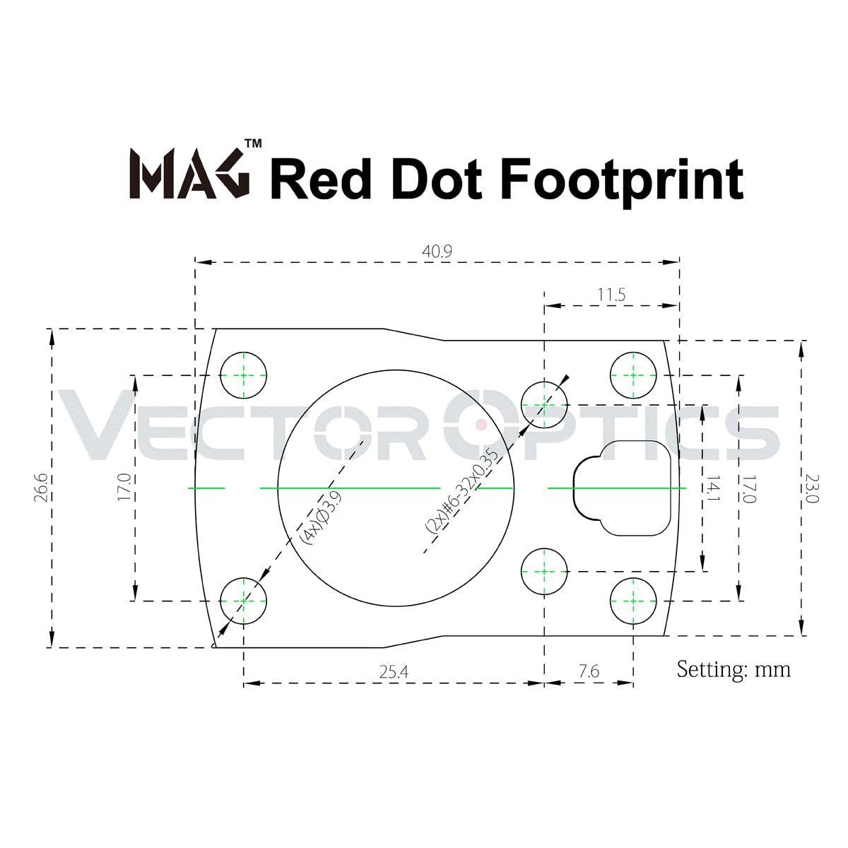 Vector Optics TEK Red Dot Sighjt Offset Picatinny Mount Suits - Vector  Optics Online Store