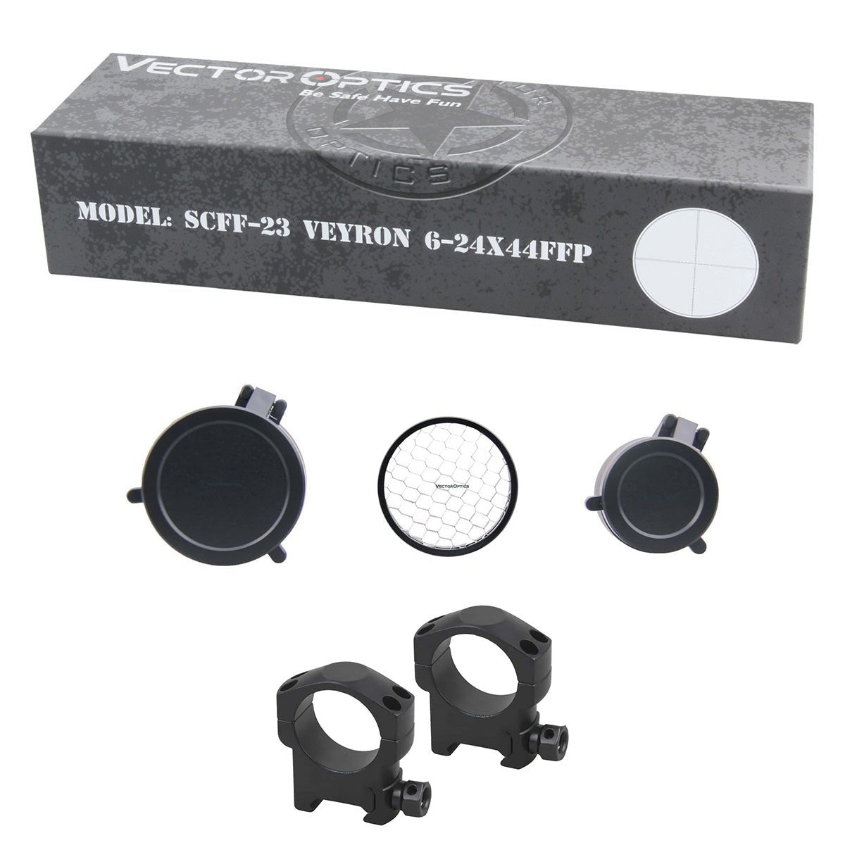 Break barrel air rifle scope | Veyron 6-24x44 FFP (SCFF-23) | For AR15 / M4