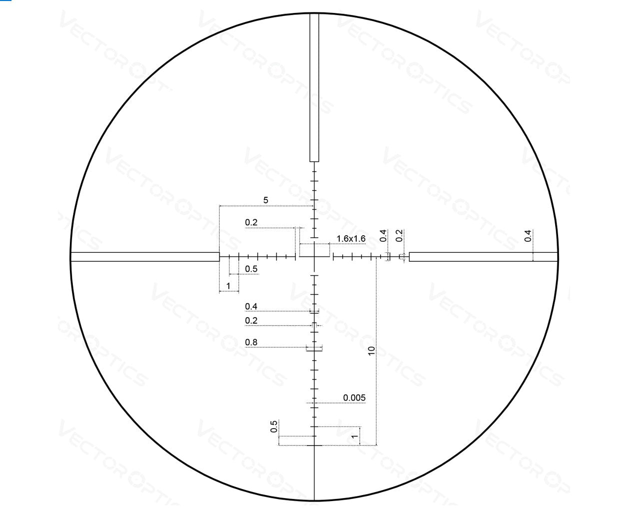 For AR15 / M4 | Veyron 3-12x44 MPVO FFP Air Rifle Scope (SCFF-21)