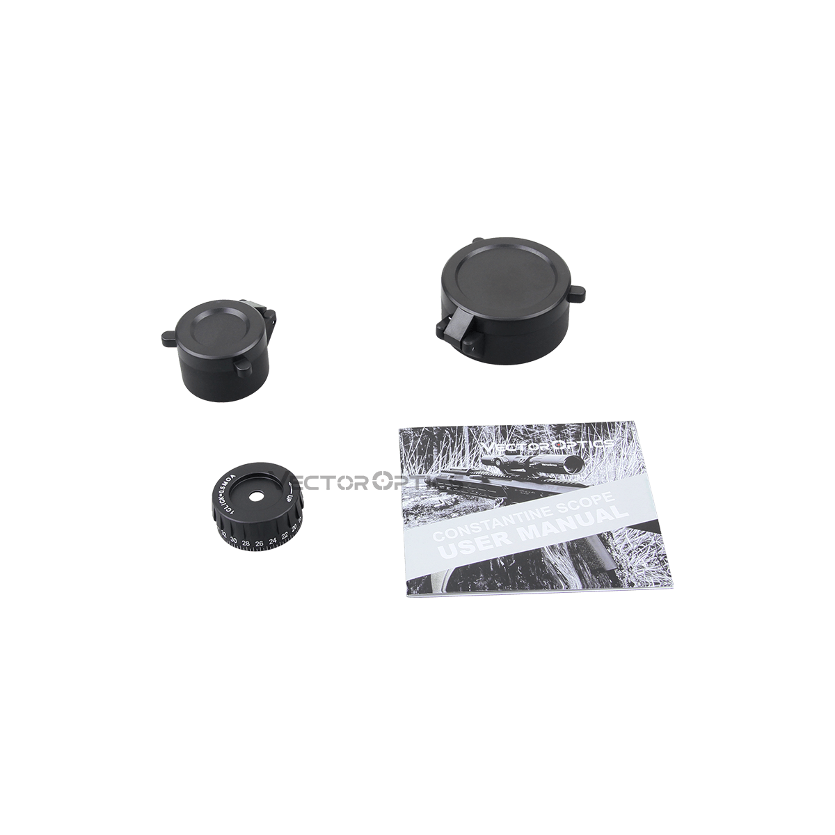 Constantine 1-10x24 Fiber Dot Reticle - Vector Optics Online Store