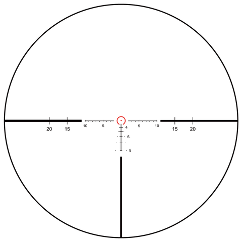 Continental x8 1-8x24 SFP Tactical Scope ED