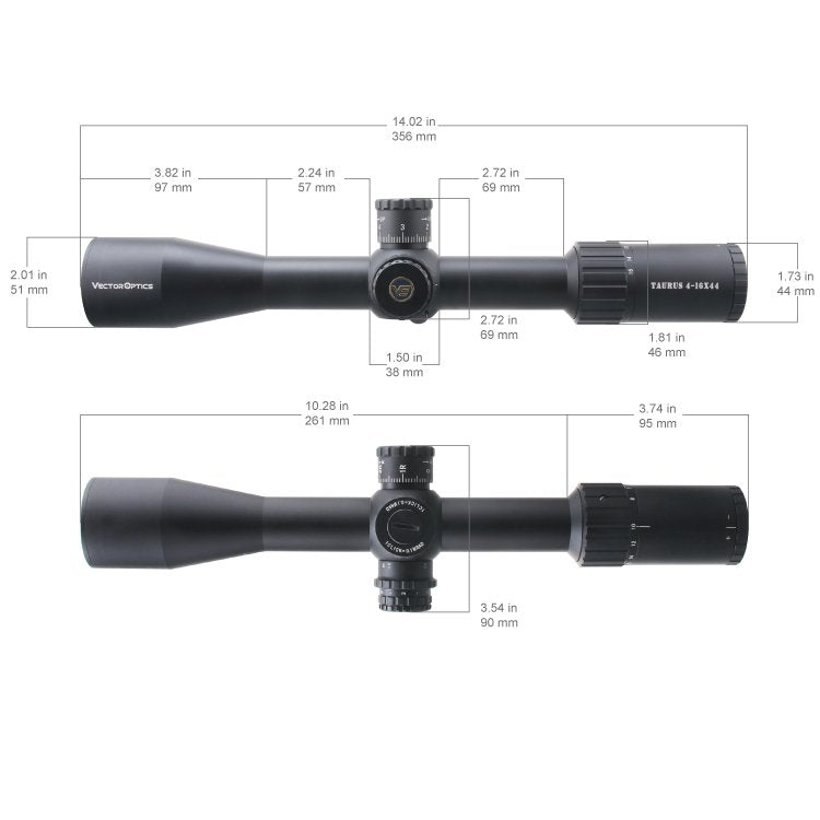 Taurus 4-16x44 HD - Vector Optics Online Store
