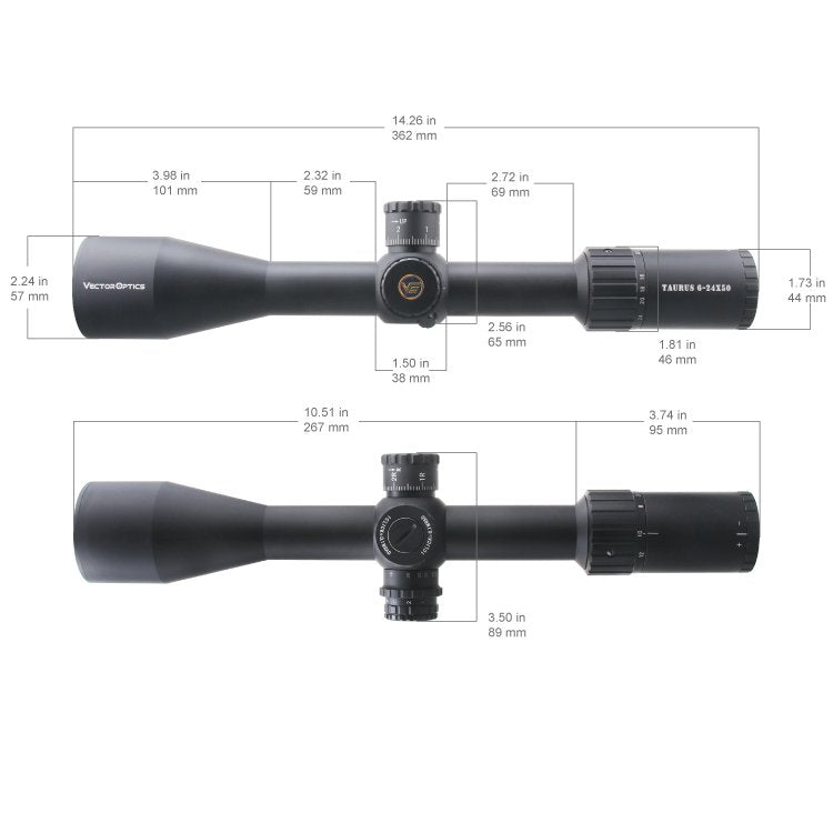 Taurus 6-24x50 HD - Vector Optics Online Store