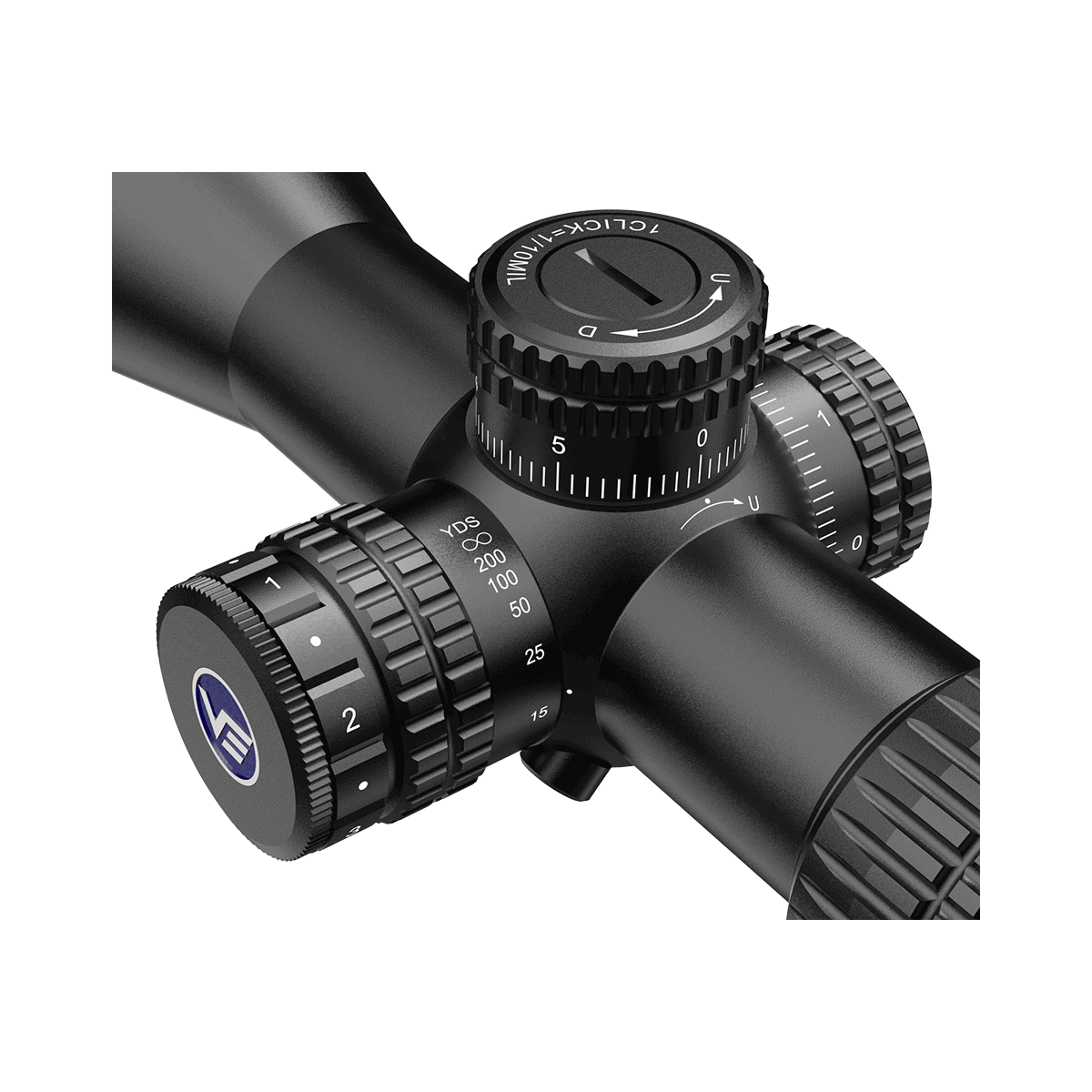 Field Target | Veyron 3-12x44IR MPVO SFP Rifle Scope (SCOM-40) | for AR15 / M4