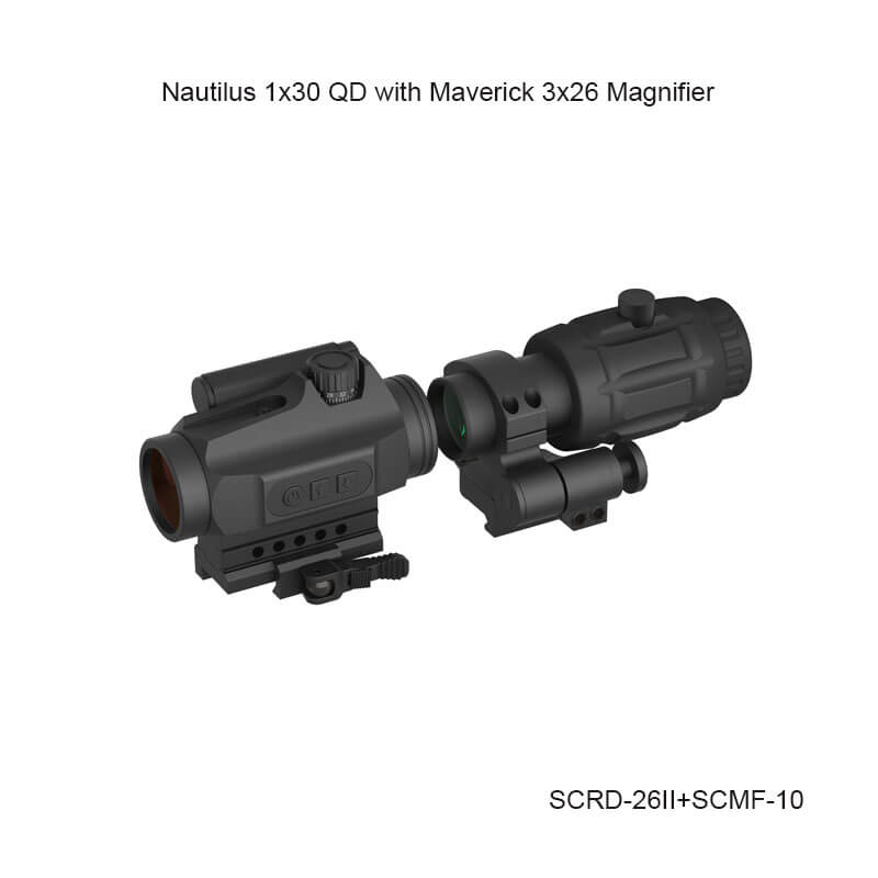 Nautilus GenII 1x30 Red Dot Sight - Vector Optics - Vector Optics