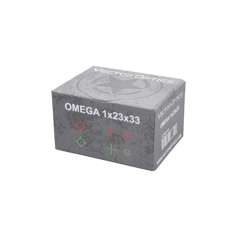 Omega 23x33 Red Dot Four Reticle