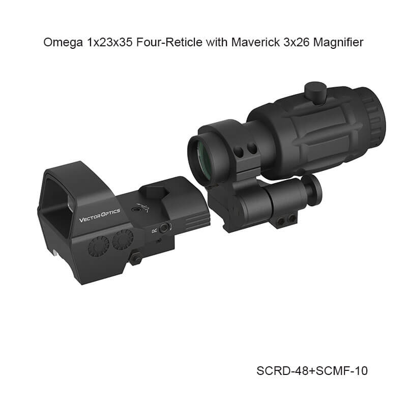 Four Reticle Budget Red Dot - Vector Optics US Online Store