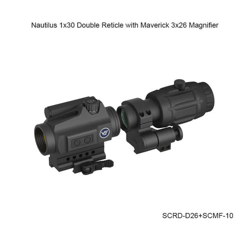 Nautilus 1x30 Red Dot Double Reticle